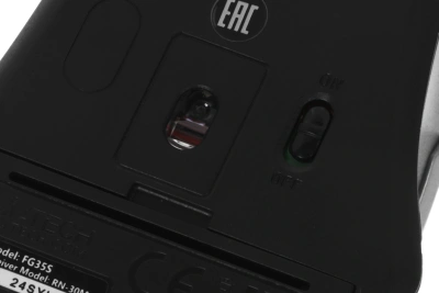 Мышь A4Tech Fstyler FG35S серый/черный оптическая 2000dpi silent беспров. USB 5but (FG35S USB GREY)