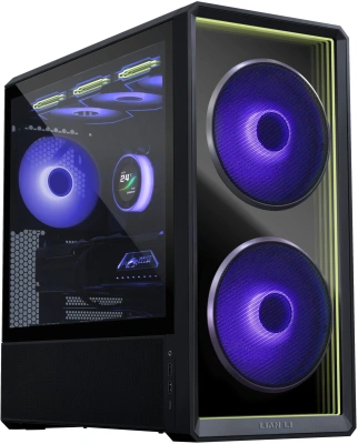 Корпус Lian-Li Lancool 217 Inf черный без БП ATX 9x120mm 2x140mm 2xUSB3.0 audio bott PSU