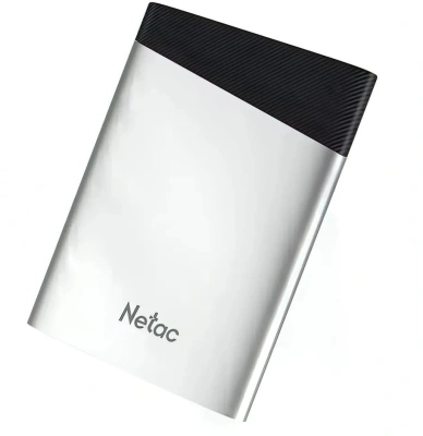 Накопитель SSD Netac USB-C 2TB NT01Z6S-002T-32SL Z6S 2.5" серебристый