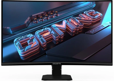 Монитор Gigabyte 27" GS27FC черный VA LED 16:9 HDMI полуматовая 3000:1 250cd 178гр/178гр 1920x1080 180Hz FreeSync Premium DP FHD 4.53кг