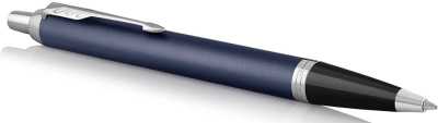 Ручка шариков. Parker IM Core K321 (1931668) Matte Blue CT M син. черн. подар.кор.