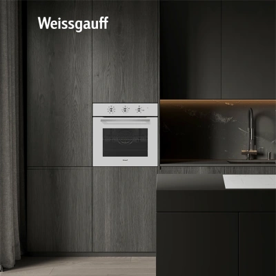 Духовой шкаф Электрический Weissgauff EOM 208 PDW Steam Clean белый