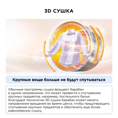 Сушильная машина TCL TDOP-6908W кл.энер.:A+ макс.загр.:8кг белый