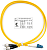 Патч-корд Cabeus FOP(D)-9-LC-FC-1M 2x9/125 OS2 LC дуплекс-FC дуплекс 1м LSZH желтый