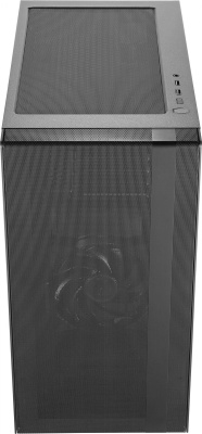 Корпус Cooler Master MasterBox NR400 w/o ODD черный без БП mATX 4x120mm 4x140mm 2xUSB3.0 audio bott PSU