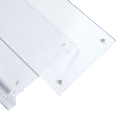 Магнитная рамка Deli 50856 A4 21х29.7см настольная прямоугольная прозрачный (упак.:1шт)