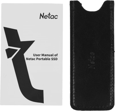 Накопитель SSD Netac USB-C 500GB NT01ZX10-500G-32BK ZX10 черный
