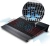 Подставка для ноутбука Deepcool N8 (DP-N24N-N8BK) 17" 380x278x55мм 25дБ 3xUSB 2x 140ммFAN 1244г алюминий черный
