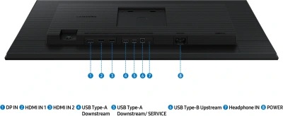 Монитор Samsung 27" Essential S4 S27D400GAUXEN черный IPS LED 16:9 HDMI матовая HAS Piv 1000:1 250cd 178гр/178гр 1920x1080 100Hz DP FHD USB 4кг