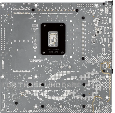 Материнская плата Asus ROG STRIX B860-G GAMING WIFI Soc-1851 Intel B860 4xDDR5 mATX AC`97 8ch(7.1) 2.5Gg RAID+HDMI+DP