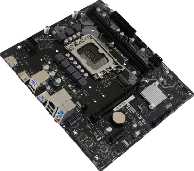 Материнская плата Biostar H610MT-E D5 Soc-1700 Intel H610 2xDDR5 mATX AC`97 8ch(7.1) GbLAN+HDMI+DP