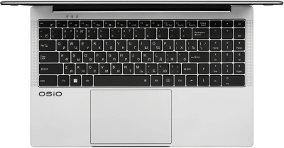 Ноутбук Osio FocusLine F150i-032 Core i5 1235U 16Gb SSD512Gb Intel Iris Xe graphics 15.6" IPS FHD (1920x1080) Uncom grey WiFi BT Cam 6000mAh