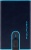 Чехол для кредитных карт Piquadro Blue Square PP4825B2BLR/BLU2 темно-синий натур.кожа