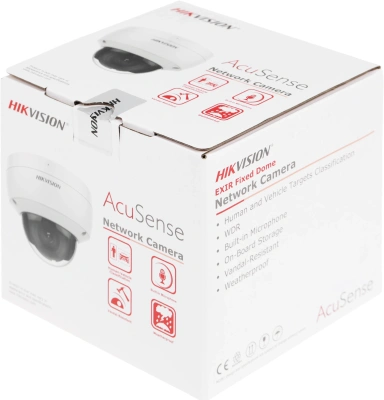 Камера видеонаблюдения IP Hikvision DS-2CD2143G2-IU(4mm) 4-4мм цв. корп.:белый