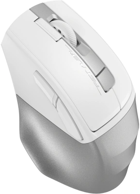Мышь A4Tech Fstyler FG45CS Air2 белый/серебристый оптическая 2000dpi silent беспров. USB для ноутбука 7but (FG45CS AIR2 USB (SILVER WHITE))