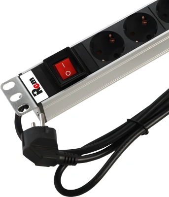 Блок распределения питания Rem R-16-8S-V-440-1.8 гор.размещ. 8xSchuko базовые 16A Schuko 1.8м