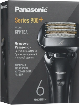 Бритва сетчатая Panasonic ES-LS6A-K820 реж.эл.:6 питан.:аккум. черный