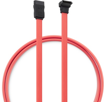 Кабель Buro ver3.0 SATA SATA угловой 0.5м (TL-ATA-DATA-RA) красный