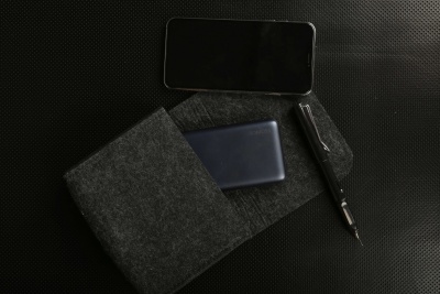 Мобильный аккумулятор Romoss WSL10 10000mAh 3A 2xUSB беспроводная зарядка синий