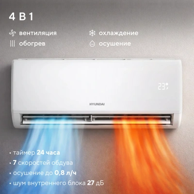 Сплит-система Hyundai HAC-09i/S-PRO белый