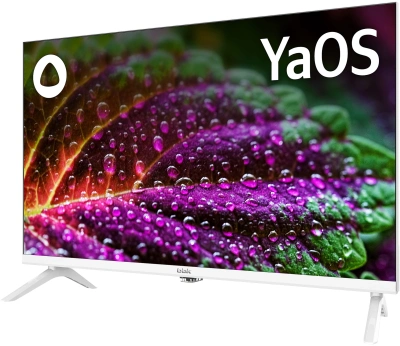 Телевизор LED BBK 24" 24LEX-7245/TS2C (W) Яндекс.ТВ Frameless белый HD 60Hz DVB-T2 DVB-C DVB-S2 USB WiFi Smart TV (RUS)