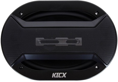 Колонки автомобильные Kicx RX 693 300Вт 91дБ 4Ом 15x23см (6x9дюйм) (ком.:2кол.) коаксиальные трехполосные