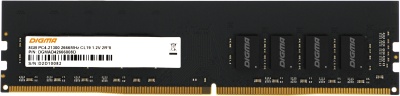 Память DDR4 8Gb 2666MHz Digma DGMAD42666008D RTL PC4-21300 CL19 DIMM 288-pin 1.2В dual rank Ret