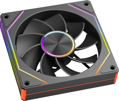 Вентилятор для корпуса PcCooler FG120R Reverse ARGB 120х120x25 черный 4-pin 28.4дБ (FG120R ARGB BK) Ret