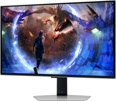 Монитор Samsung 27" Odyssey G6 S27DG600SIXCI черный OLED LED 1ms 16:9 HDMI матовая HAS Piv 250cd 178гр/178гр 2560x1440 360Hz FreeSync Premium Pro DP 2K USB 6.9кг