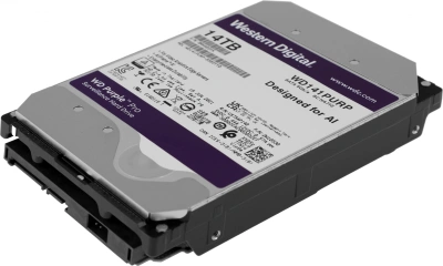 Жесткий диск WD SATA-III 14TB WD141PURP Surveillance Purple Pro (7200rpm) 512Mb 3.5"