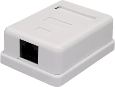 Розетка Suprlan 10-0355 информ. RJ45 кат.6 U/UTP черн.