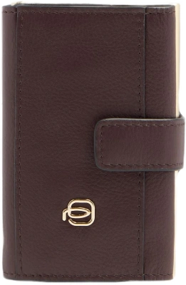 Чехол для кредитных карт Piquadro Circle PP5649W92R/BORO сливовый металл/натур.кожа