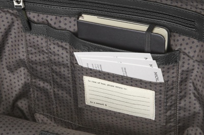 Рюкзак Moleskine Classic Leather ET74UBKBK черный натур.кожа