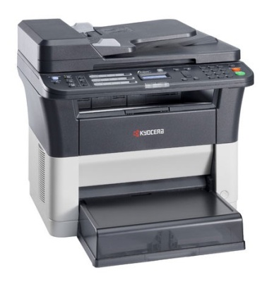 МФУ лазерный Kyocera FS-1120MFP (1102M53RU0/1102M53RUV) A4 белый/черный