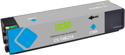 Картридж струйный Cactus CS-T0B27A 982X голуб.пигм. (223мл) для HP PageWide 765dn/780 Enterprise Color с чипом