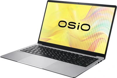 Ноутбук Osio FocusLine F150A-001 Ryzen 5 5560U 8Gb SSD256Gb AMD Radeon Graphics 15.6" IPS FHD (1920x1080) без ОС grey WiFi BT Cam 6000mAh