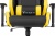 Кресло игровое Knight Thunder 5X черный/желтый экокожа крестов. металл Кресло игровое Knight Thunder 5X черный/желтый экокожа крестов. металл