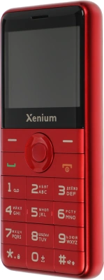 Мобильный телефон Xenium X700 красный моноблок 2Sim 2.31" 240x320 Nucleus 0.3Mpix GSM900/1800 MP3 FM microSD max32Gb