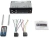 Автомагнитола Digma MCP-227B 1DIN 2x45Вт v5.0 USB 2.0 AUX 2 ПДУ