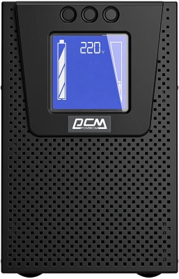 Источник бесперебойного питания Powercom Macan Plus MAC1000TEN 1000Вт 1000ВА черный
