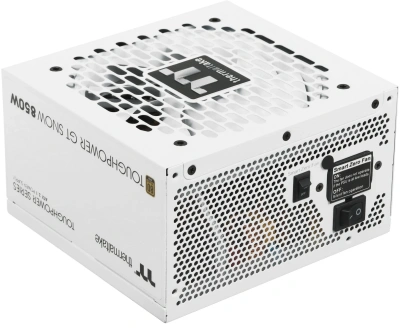 Блок питания Thermaltake ATX 850W Toughpower GT Gen.5 SNOW 80+ gold 24pin APFC 120mm fan 6xSATA Cab Manag RTL