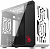 Корпус Bloody BD-CC110 белый/черный без БП mATX 5x120mm 2xUSB3.0 audio