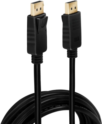 Кабель аудио-видео Buro BU-DP-v1.2-3m DisplayPort (m)/DisplayPort (m) 3м. черный