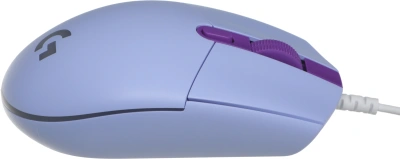 Мышь Logitech G102 LightSync сиреневый оптическая 8000dpi USB 6but (910-005857)