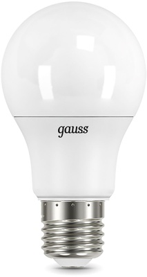 Лампа светодиодная Gauss A60 10Вт цок.:E27 шар 220B св.свеч.бел.теп. A60 (упак.:10шт) (102502110)