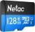 Флеш карта microSDXC 128GB Netac NT02P500STN-128G-R P500 + adapter
