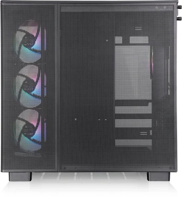 Корпус Thermaltake View 380 XL TG черный без БП ATX 5x120mm 2x140mm 2xUSB3.0 audio bott PSU