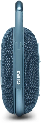 Колонка порт. JBL Clip 4 синий 5W 1.0 BT 15м 500mAh (JBLCLIP4BLU)