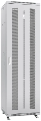 Шкаф коммутационный Cabeus (ND-05C-42U60/80) напольный 42U 600x800мм пер.дв.перфор. задн.дв.перфор. 800кг серый 700мм 97.3кг 220град. 2055мм IP20 сталь