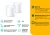 Бесшовный Mesh роутер TP-Link Deco X60(2-Pack) AX5400 10/100/1000BASE-TX белый (упак.:2шт)